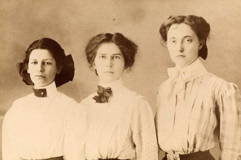 Martha Montague, Inez Easton, Lucille Hart