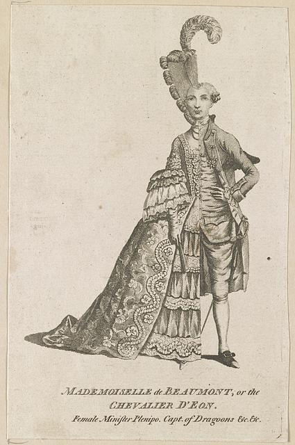 Mademoiselle de Beaumont or The Chevalier D’Eon